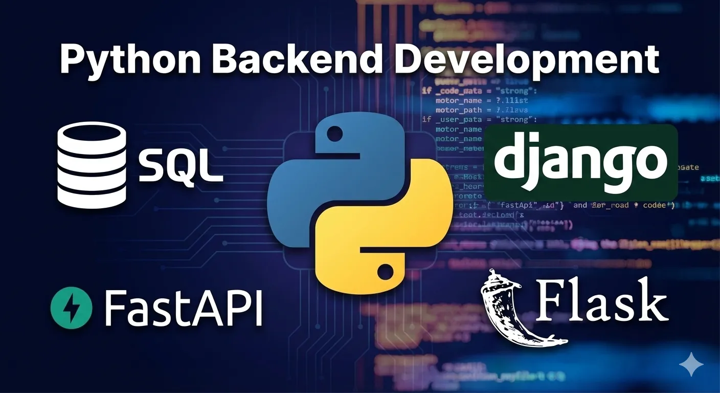 Python Backend Development with Django / FastAPI / Flask by Pratik Ghuge