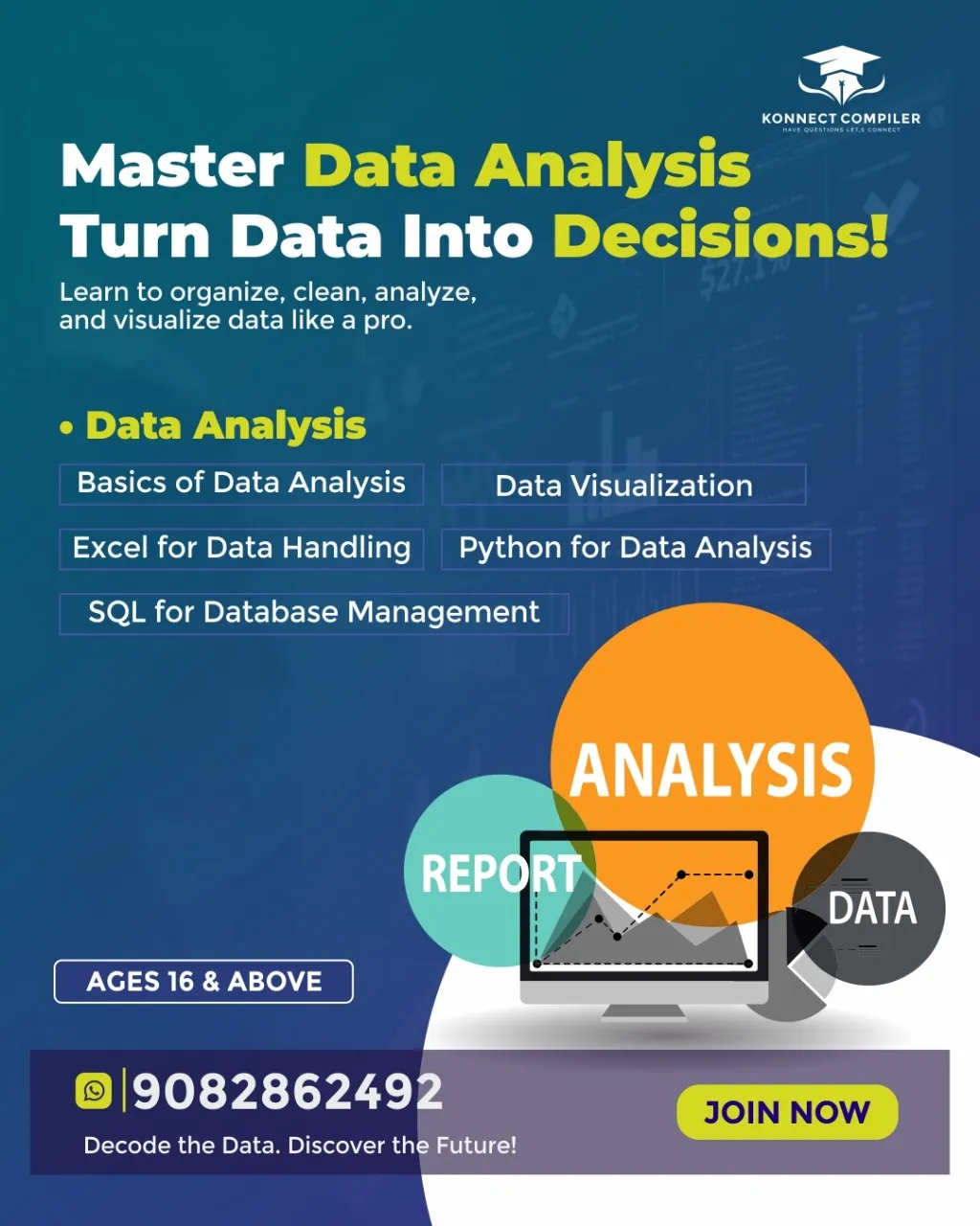 Data Analytics Course with Excel, SQL, Python & BI Tools by Khan Tasneem