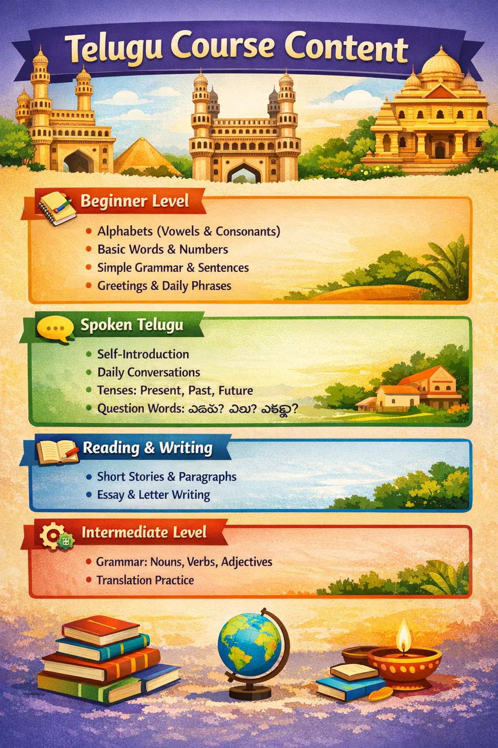 Telugu Course by Sivasankar Anegondi