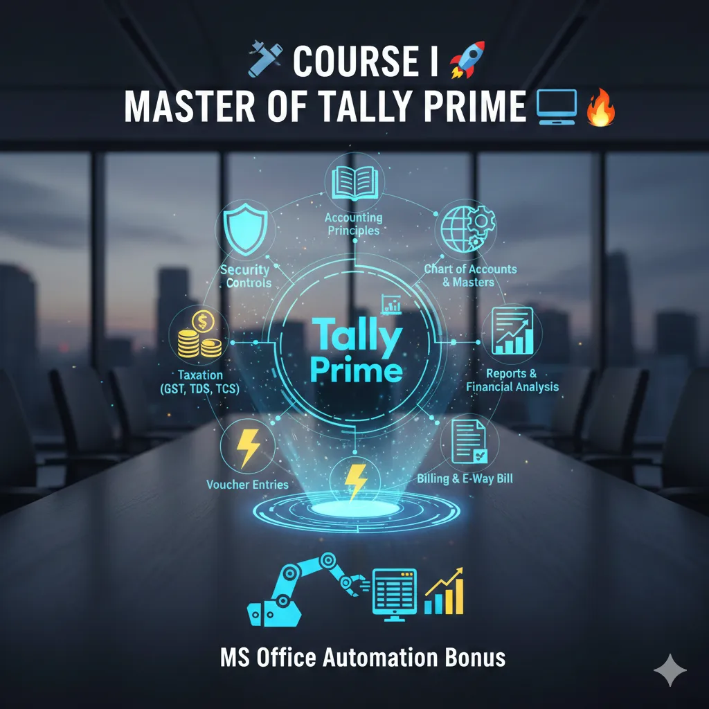 Master Tally Prime Course by Bipin Parmar