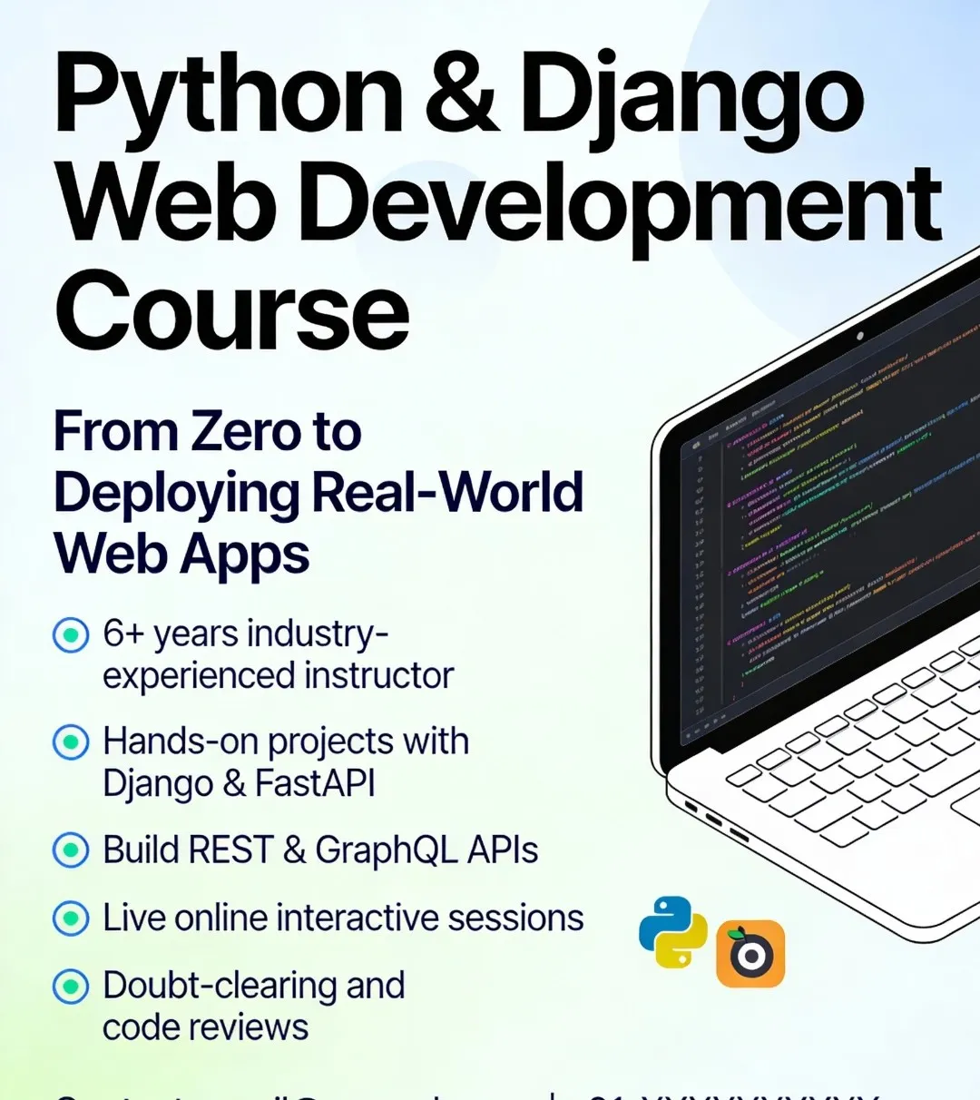 Python Django Course by Muhammed Shanid
