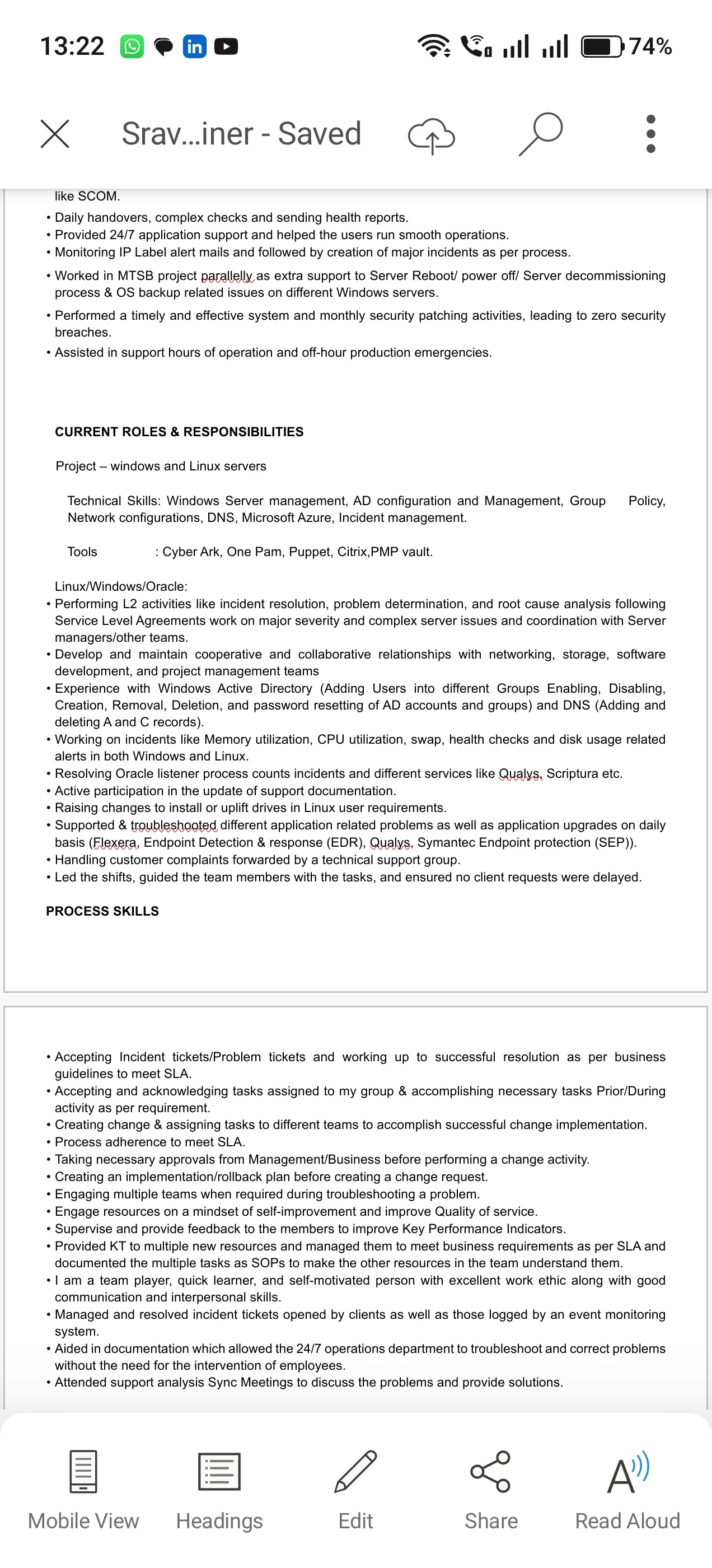 CyberArk Training by Sravani Duba