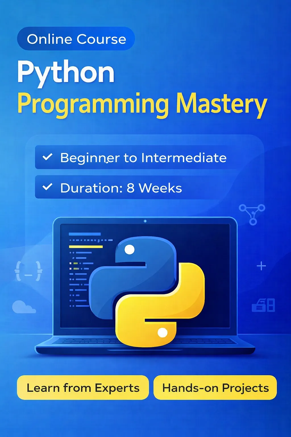 Python basic to Advanced course by Washim Choudhury