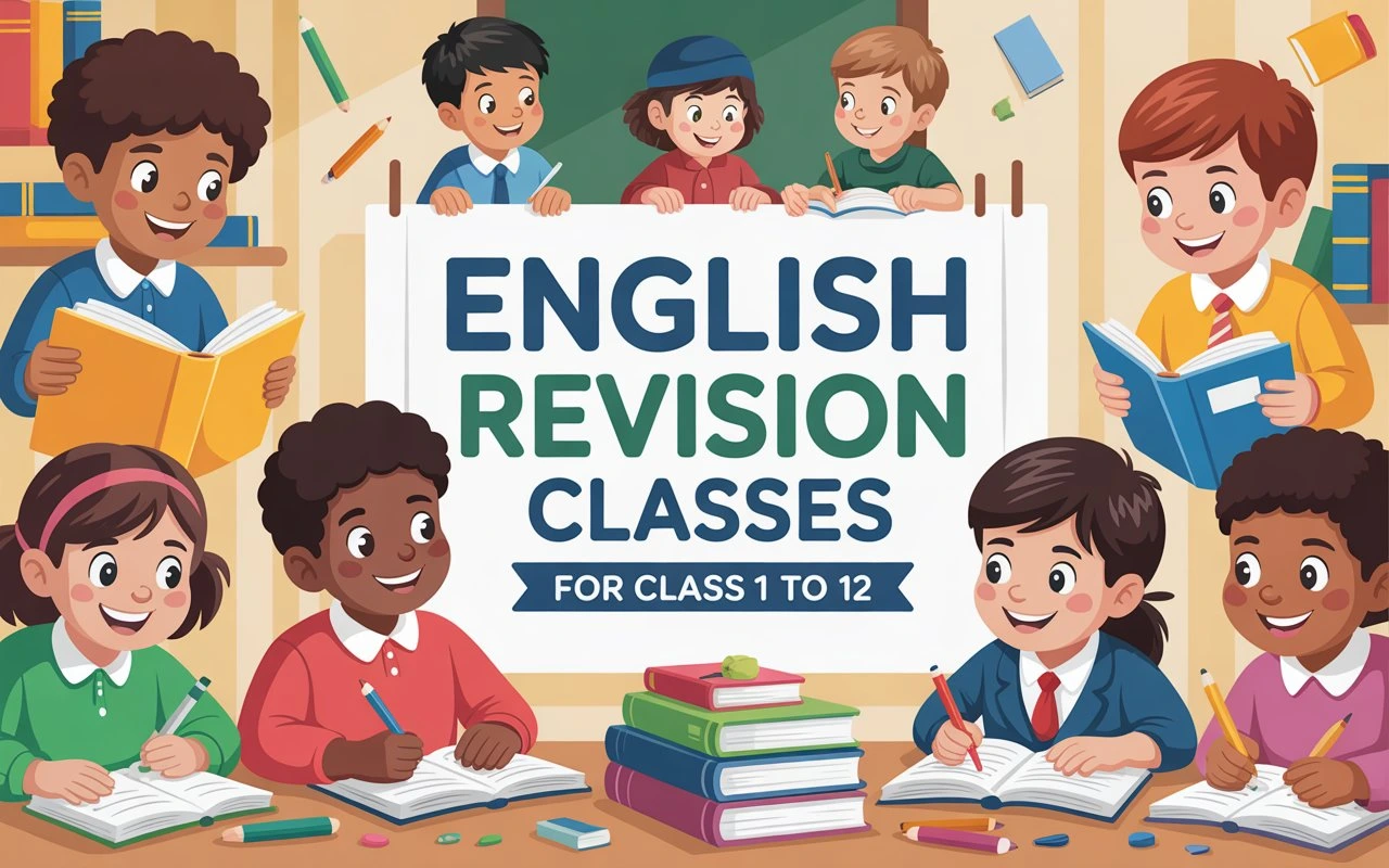 English from kg to 12 Classes by Tazkiya Azra