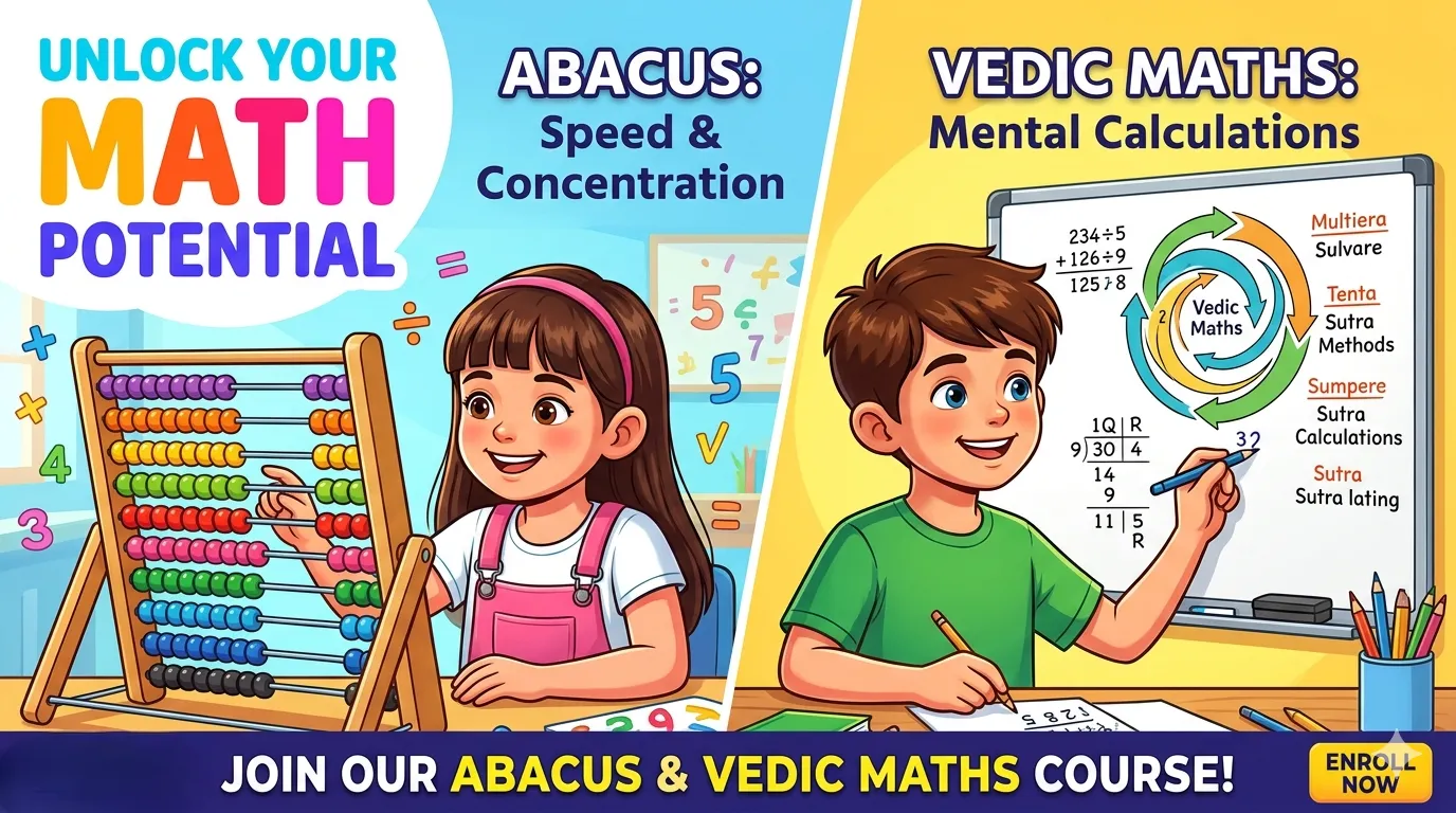 Abacus and Vedic Maths Course by Moumita Bhattacharjee