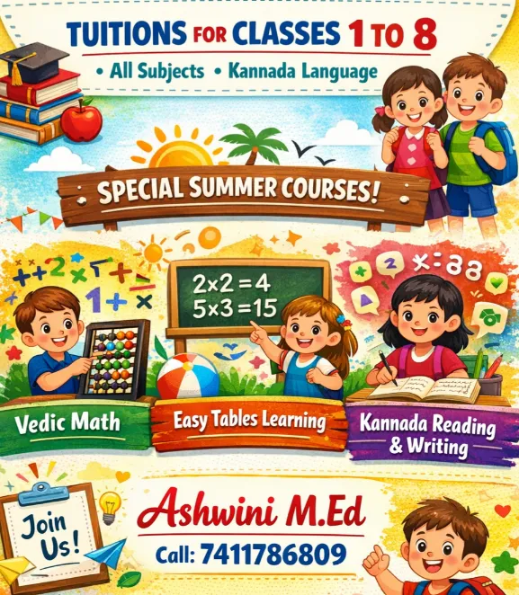 Academic Language Tuition (Kannada Hindi) by Ashwini R