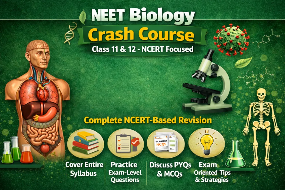Biology NCERT crash course by piyush