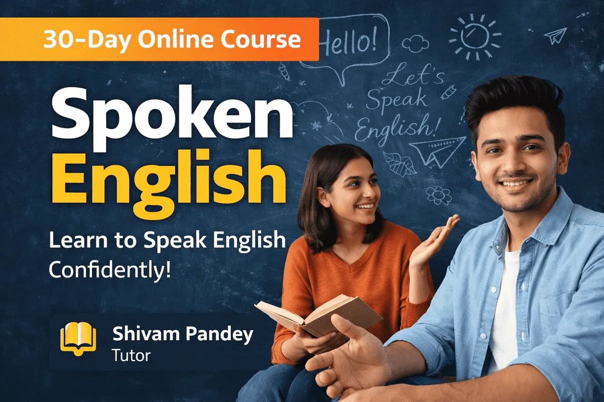 Spoken English Course for Beginners by Shivam Pandey